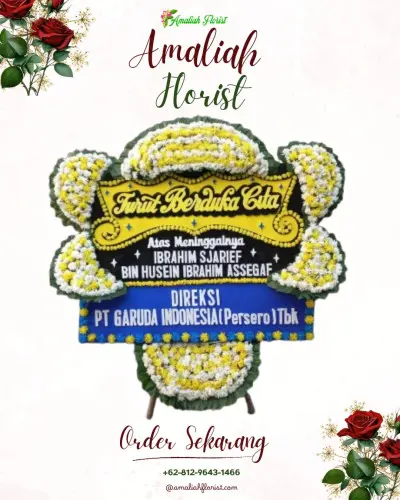 Papan Bunga Duka di Bungur